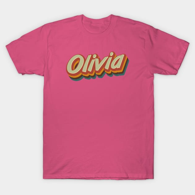 Olivia- vintage style T-Shirt by Jet Design